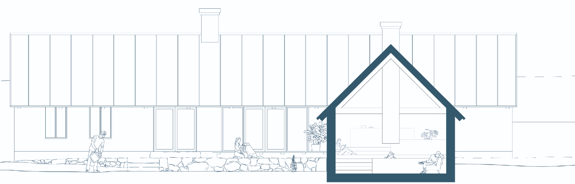 Grönby — Short section drawing