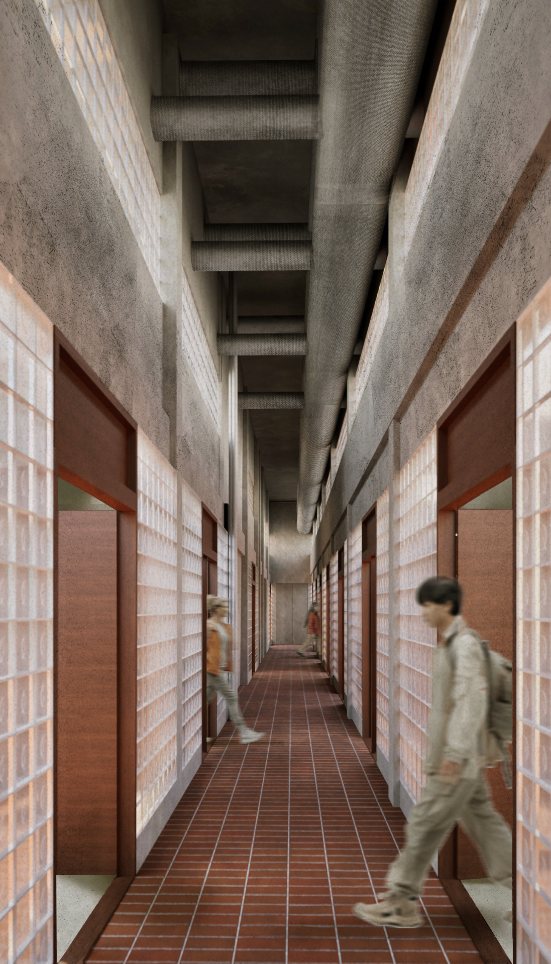 Proteus corridor render
