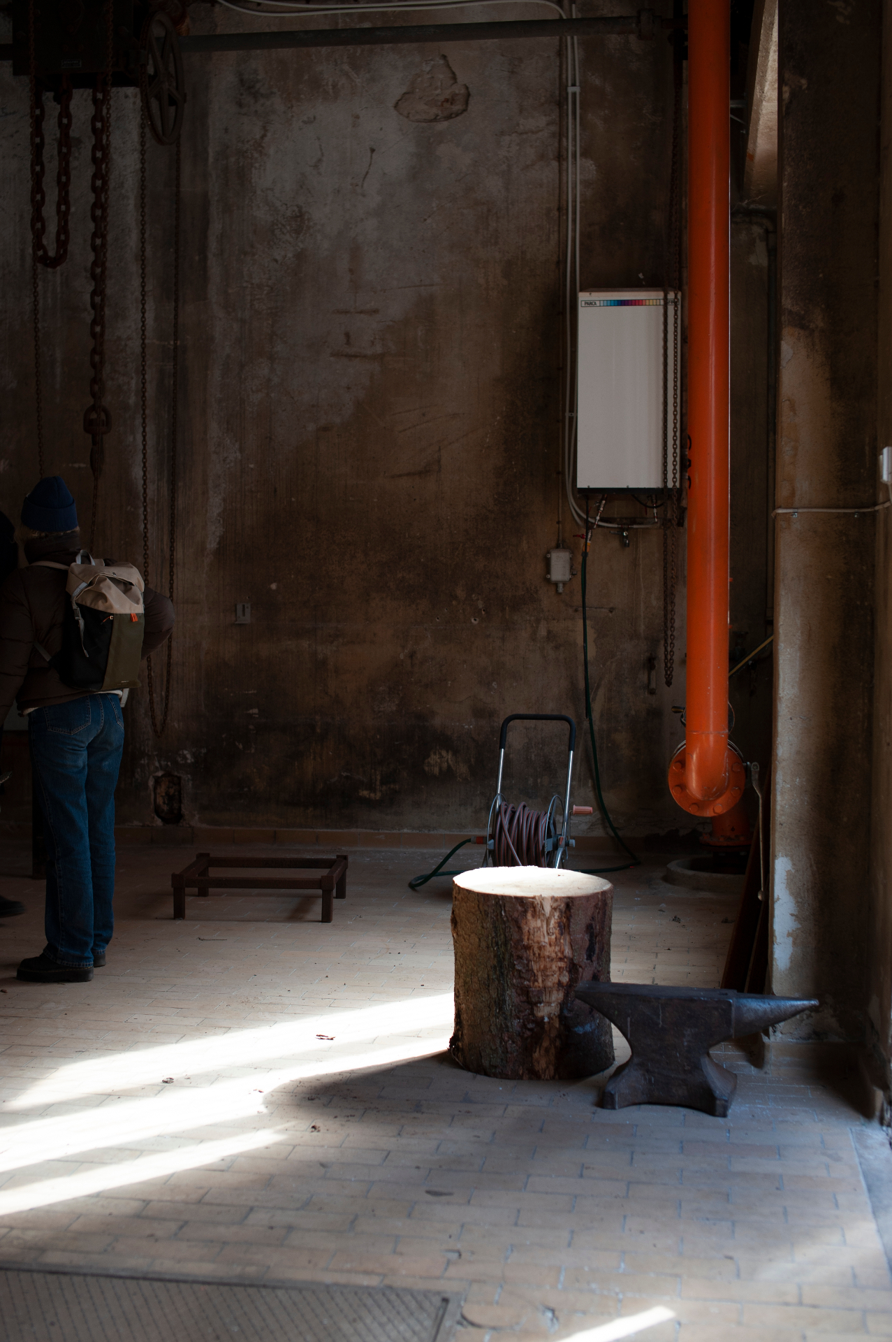 Machine hall — steam plant interior